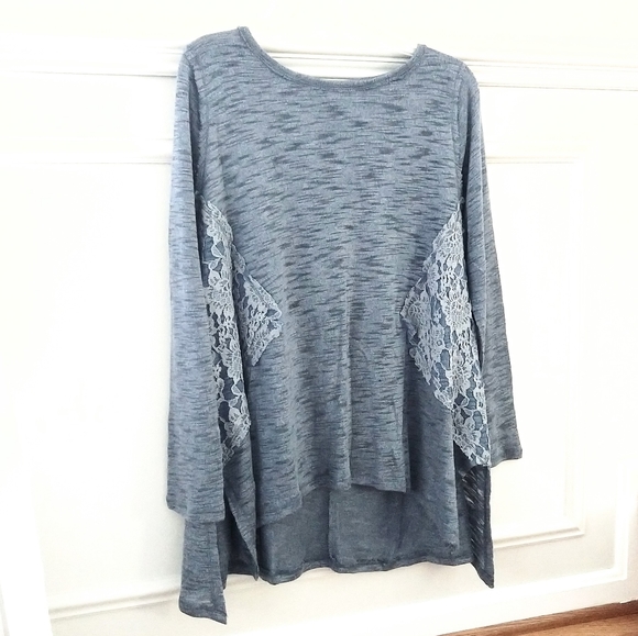 Infinity Raine Tops - Infinity Raine lightweight knit tunic
